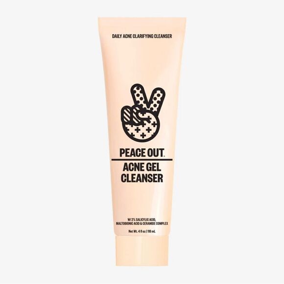 Peace Out ACNE GEL CLEANSER 4 fl oz / 118 mL - Picture 1 of 5
